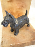 Vintage dog bookends