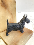 Vintage dog bookends