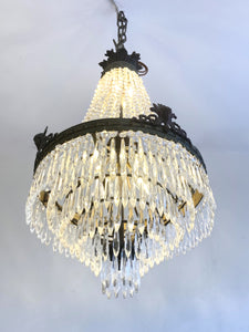 Vintage gilt wheatsheaf A