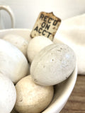 Vintage broody eggs