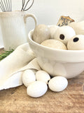 Vintage broody eggs