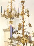 Pair of antique French chapel candelabra