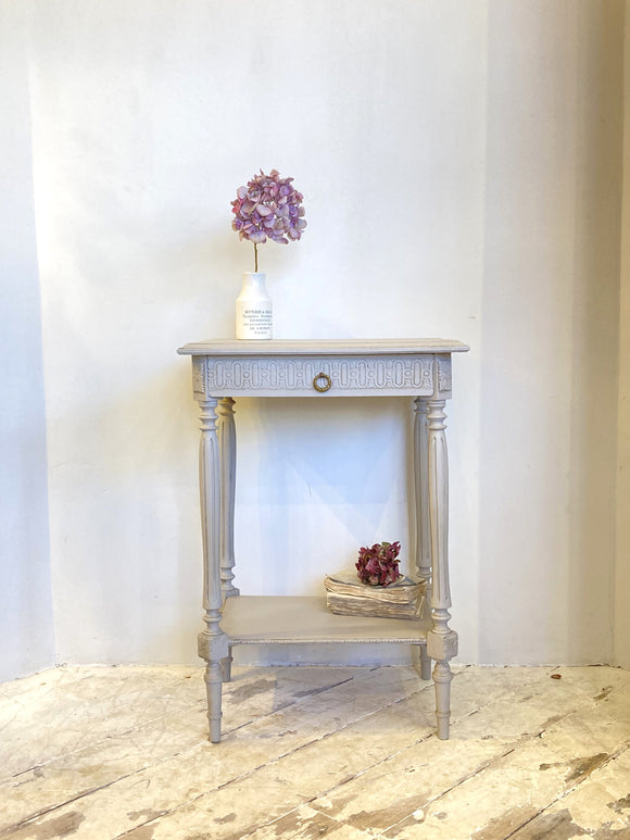 Painted French side table