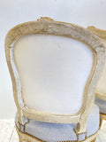 Pair of antique Louis XV style chairs