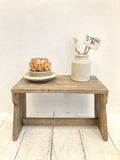 Little rustic step stool