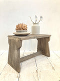 Little rustic step stool