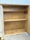 Pair of painted French oak bedsides