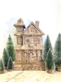C19th French carved house