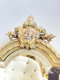 Stunning antique French dressing table mirror