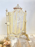 Stunning antique French dressing table mirror