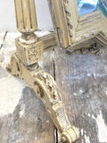 Stunning antique French dressing table mirror