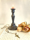 Vintage silverplated candlestick