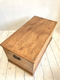 Victorian pine trunk
