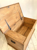 Victorian pine trunk