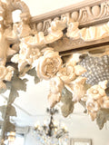 Large antique landscape mirror
