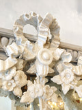 Large antique landscape mirror