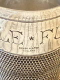 Vintage silver plate 'Just a Thimble Full' jigger