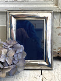 Vintage silver plated photo frame