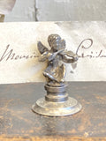 Set of 6 muscial putti placecard holders