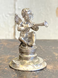 Set of 6 muscial putti placecard holders