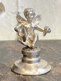 Set of 6 muscial putti placecard holders