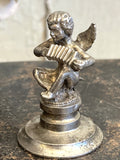 Set of 6 muscial putti placecard holders