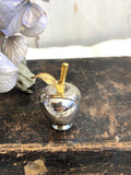 Vintage French apple placecard holders
