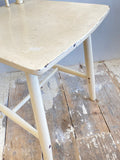 Vintage farmhouse kitchen chair with original paint