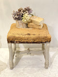 C19th French painted stool for recovering