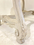C19th French painted stool for recovering