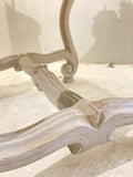 C19th French painted stool for recovering