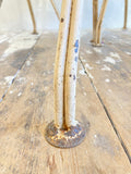 4 antique French garden chairs