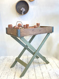 Rustic potting table