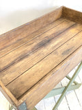 Rustic potting table