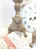 Pair of large chapel candlesticks