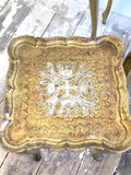 Vintage Florentine nest of tables