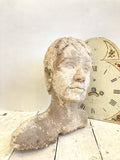 Lifesize bust of a man