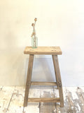 Rustic elm stool B