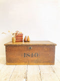Early Victorian carpenter's trunk