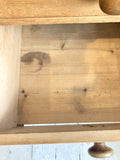 Large Victorian pine desk