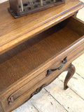Vintage French oak chest of drawers