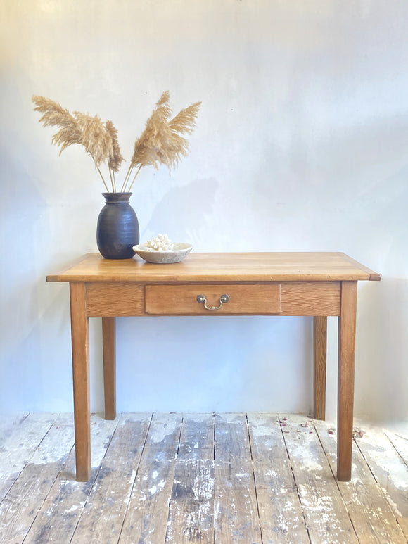 Victorian pine kitchen table