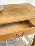 Victorian pine kitchen table