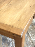 Victorian pine kitchen table