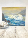 Seascape oil on board