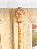Pair of mirrored windows with original paint