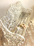 Antique English garden bench