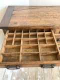 Large Victorian workshop drawers