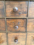 Antique tabletop drawers
