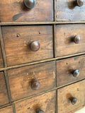 Antique tabletop drawers